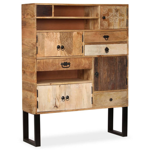 Rustika Rowe -  Sideboard Solid Mango Wood 100x30x130 cm